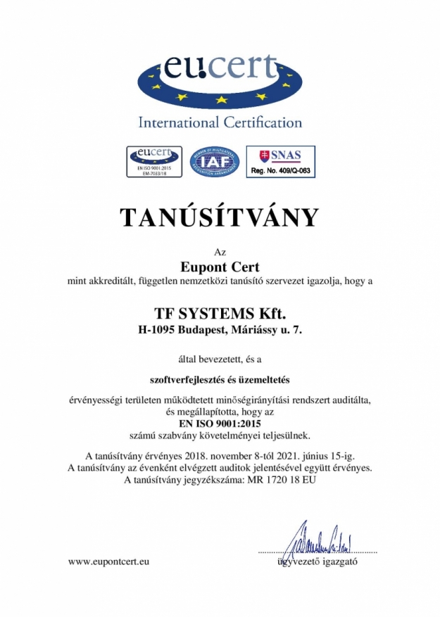 TF SYSTEMS Kft._TA - Tanúsítvány MIR magyar-page-001
